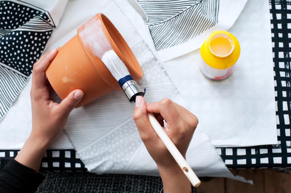 Astuce création : une Primevère vêtue de noir et blanc - étape 1 Astuce création : une Primevère vêtue de noir et blanc - étape 1 Maplantemonbonheur.fr