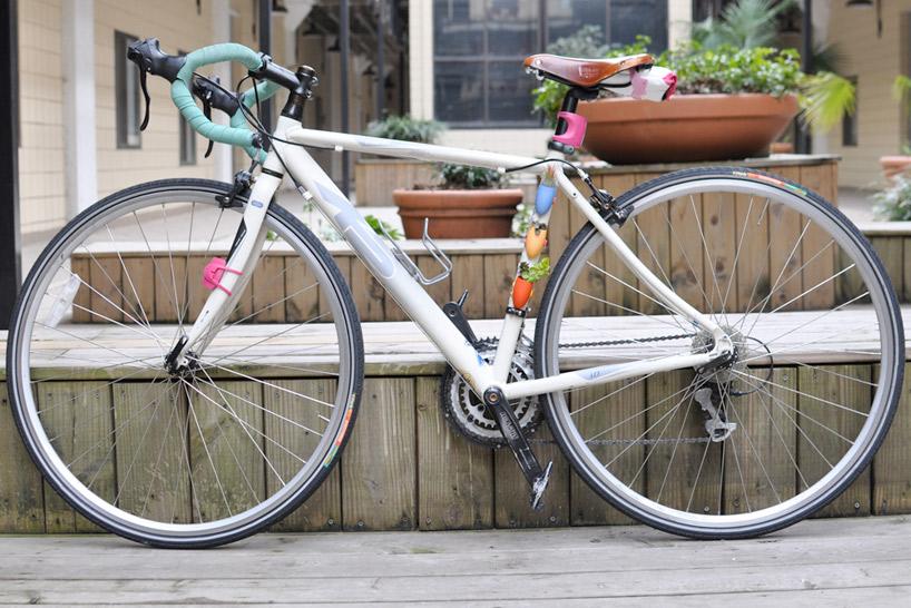Un jardin mobile pour votre vélo