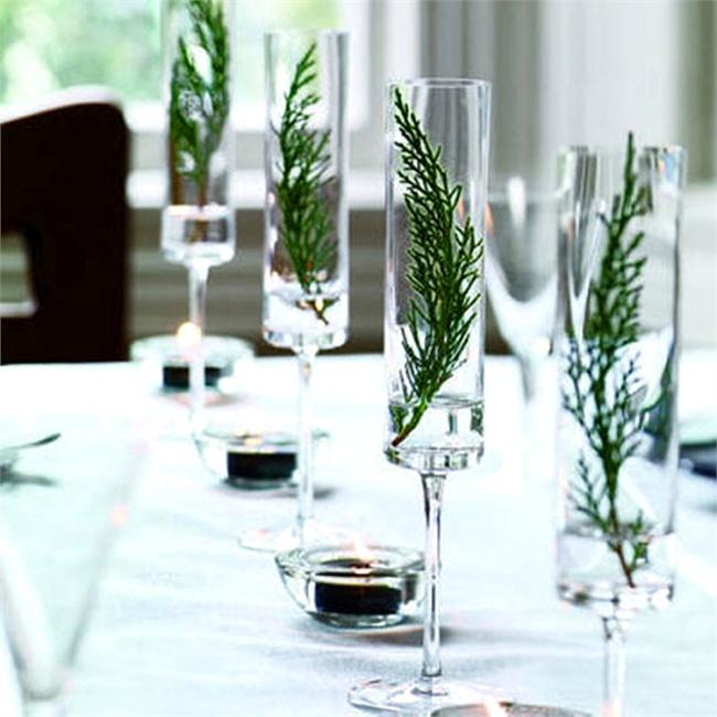 maplantemonbonheur.fr Des verrines décoratives maplantemonbonheur.fr verrine plante table decoration noel
