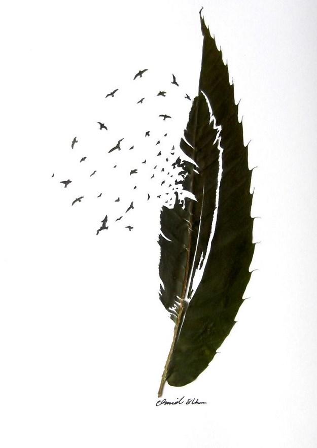 maplantemonbonheur.fr L’art d’automne maplantemonbonheur.fr plante feuille art