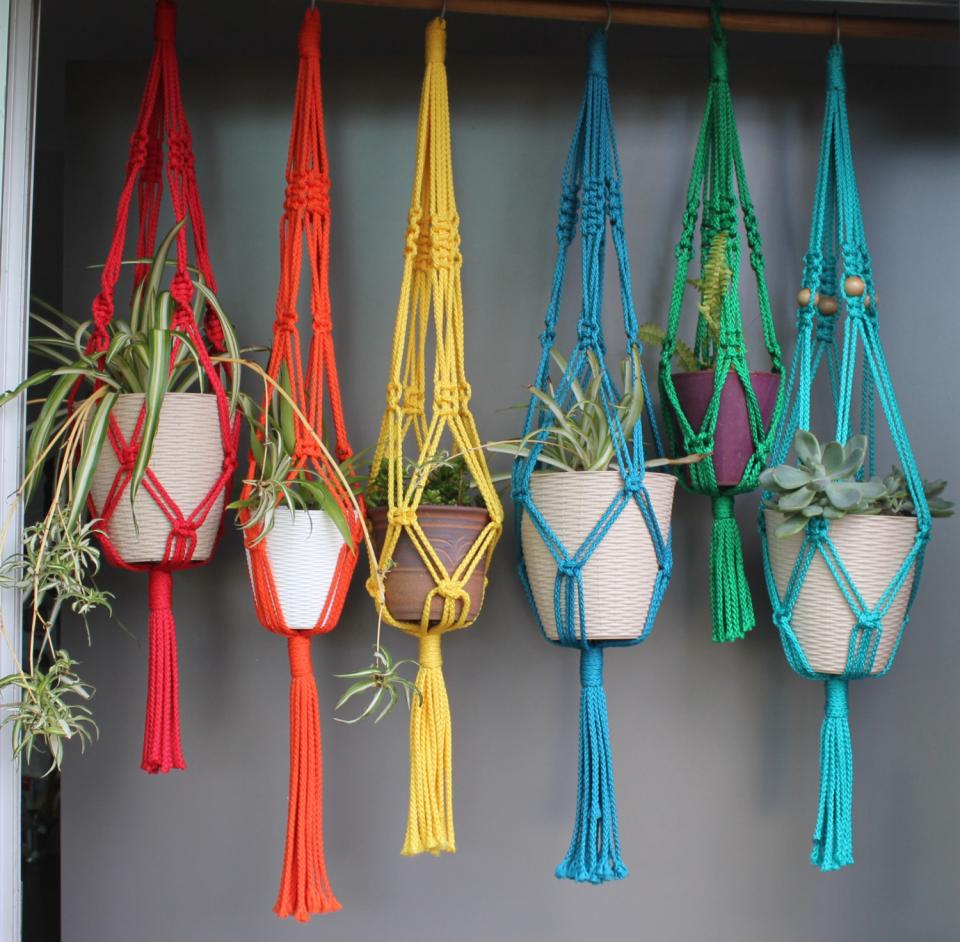 maplantemonbonheur.fr macramé decoration diy plante suspendu