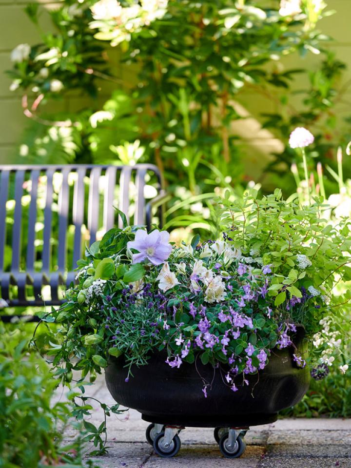 DIY : une jardinière à roulettes Maplantemonbonheur.fr